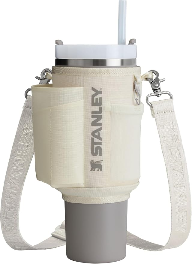 STANLEY All Day Quencher Carry All for 40 oz Tumbler with Handle | Crossbody Bag with Phone Holder Pocket, Card Sleeve & Detachable Strap | Water Bottle Carrier Bag | BPA-Free |