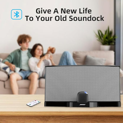 30 Pin Bluetooth Adapter Bluetooth 5.0 Receiver for Bose Sounddock, YOCOWOCO 30 Pin Connector for iPod iPhone and Other 30 pin Music Docking Station (Not for Cars and Motorcycles)
