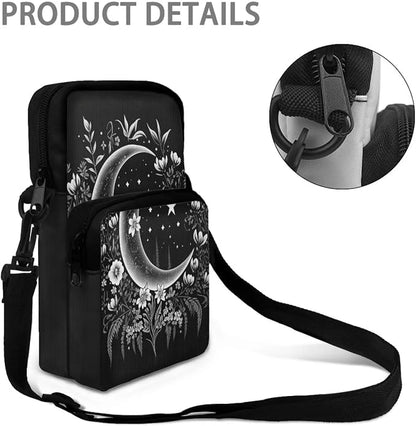 Men's Crossbody Bag, Small Cell Phone Wallet, Women's Shoulder Handbag, Travel Gym Bag