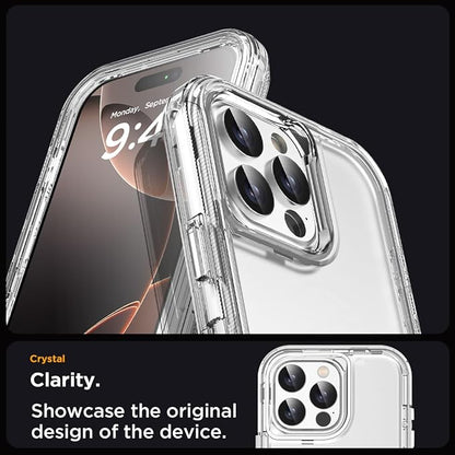 AICase for iPhone 16 Pro Max Case Clear 3 in 1 Heavy Duty Drop Protection Full Body Rugged Shockproof/Dust Proof 3-Layer Military Protective Tough Durable Cover for iPhone 16 Pro Max 6.9"_1