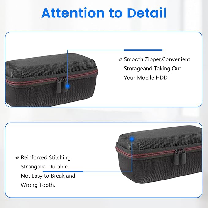 For Anker Prime 26,250mAh Power Bank Case – Waterproof Shockproof Hard Travel Carrying Case with Soft Velvet Lining,Scratch-Resistant & Dirt-Proof Protective Storage for Anker Prime Portable Charger