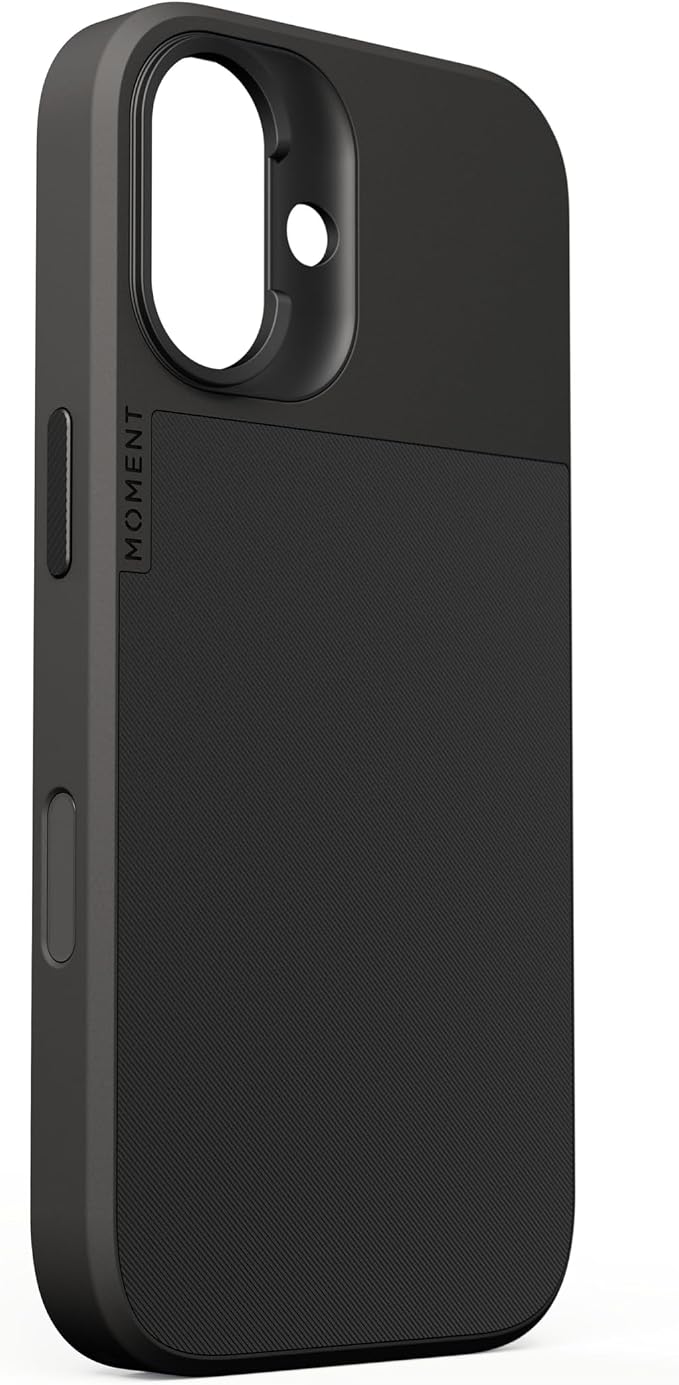 Moment Camera Case for iPhone 17 (Black, iPhone 17)
