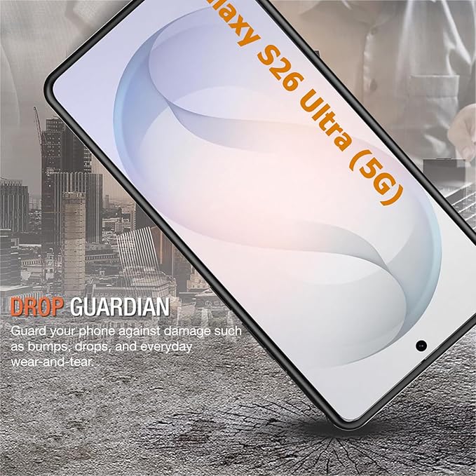 Battery Case for Galaxy S26 Ultra,12000mAh Portable Protective Smart Wireless Charging Case Support Carplay Compatible with Galaxy S26 Ultra(6.9 inches)Rechargeable Extended Battery Case(Black)