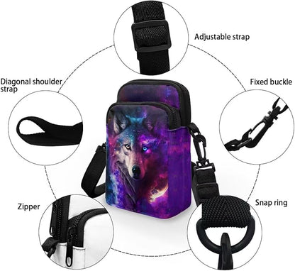 DISNIMO Small Crossbody Bags for Women Trendy Cross Body Cell Phone Shoulder Bags Purses with Adjustable Strap