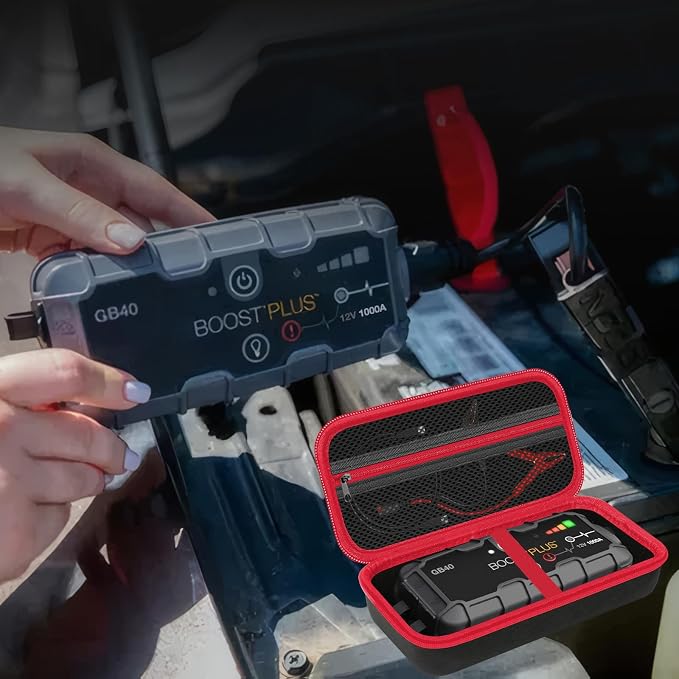Hard Case for Boost Plus GB40 / Boost Sport GB20 UltraSafe Car Battery Jump Starter, Portable Storage Jump Starter Box (Case Only)