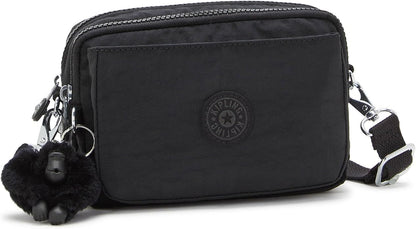 Kipling Women’s Abanu Multi Crossbody Bag, Lightweight, Adjustable Nylon Waist Pack with Multi-Compartment Zip Pockets