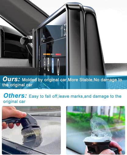 Phone Holder Mount for 2026 Lexus RX RX350/RX350h/RX500h Accessories 2023 2024 2025 Magnetic Car Dash Cell Holder for Most Smartphones with Dash Organizer Auto Interior(for 14inch Screen)