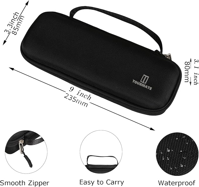 Tourmate Hard Storage Case for Anker 737 Power Bank (PowerCore 24K) / 715 Charger (Nano II 65W) Combo,Travel Case for Prime Power Bank 20,100mAh—27,650mAh（Case Only）(Black Case Only)