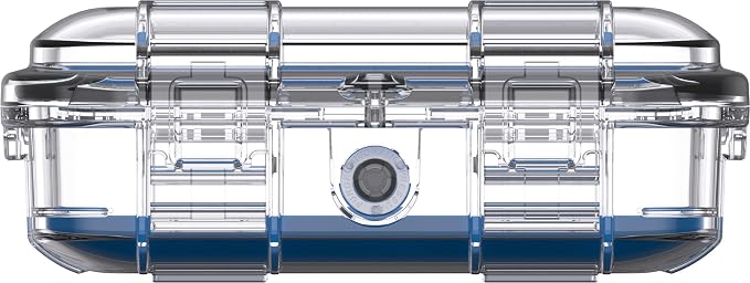 Pelican M40 Micro Case (Blue/Clear)