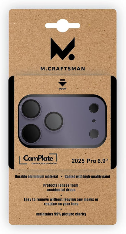 for iPhone 17 Pro Max Camera Lens Protector | Aerospace-Grade Aluminium | Full Protective Cover | Anti-Glare Sapphire Glass | Colour-Matched Finish Pacific Blue