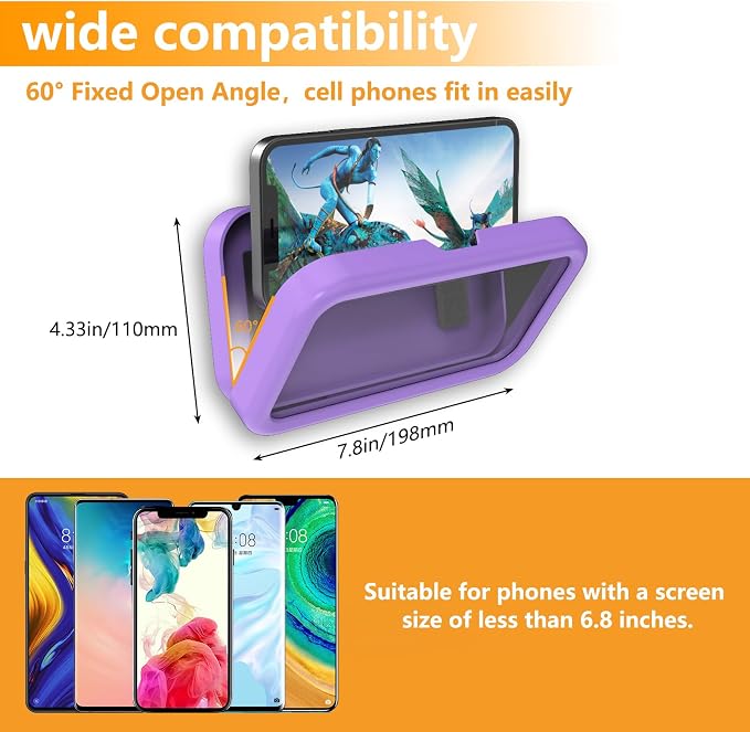 Waterproof Shower Phone Holder,360° Rotation Shower Phone Case, Angle Adjustable, Anti-Fog High Sensitivity,for Bathroom,Batheub, Kitchen Wall,Compatible with 4" - 6.8" Cell Phones
