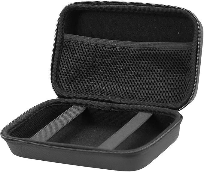 Navitech Rugged Grey Power Bank EVA Cover/Case/Travel Case Compatible with USB C Portable Charger RAVPower 20100 Power Bank