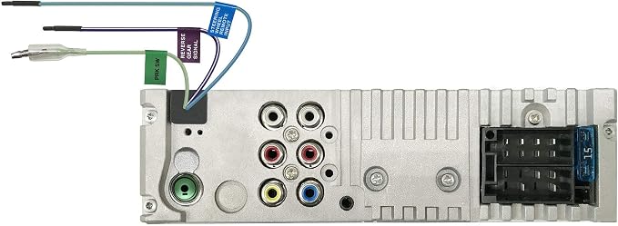 JVC - KD-X560BT - Digital Media Car & Marine Bluetooth Receiver iPhone/Android/USB/AUX Car Stereo with Rear Camera Input