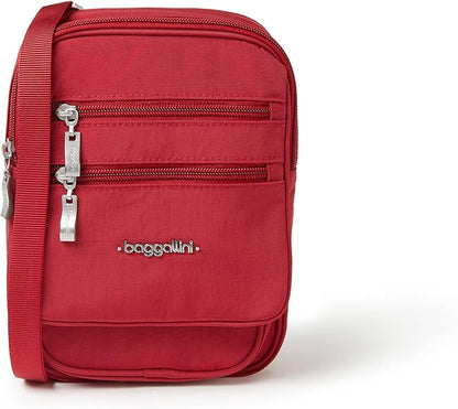 Baggallini Journey Crossbody Bags for Women 9x6 Small Lightweight Travel Handbag W/RFID