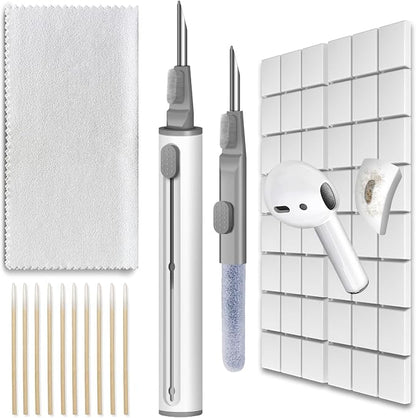 Cleaning Clay, Phone Cleaning Kit with Clean Pen, Remove Ear Wax & Dirt & Gunk from Device's Small Crevices, for AirPod Cleaner Kit for Airpods Charging Case/Headphones/Electronics