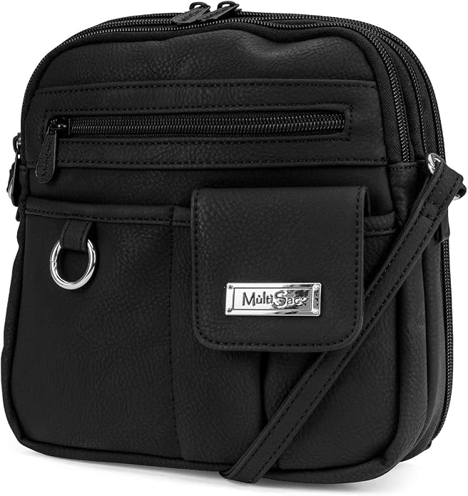 Multisac Women's MultiSac North South Mini Zip Around Crossbody