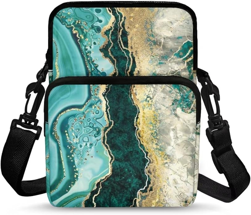 Men's Crossbody Bag, Small Cell Phone Wallet, Women's Shoulder Handbag, Travel Gym Bag