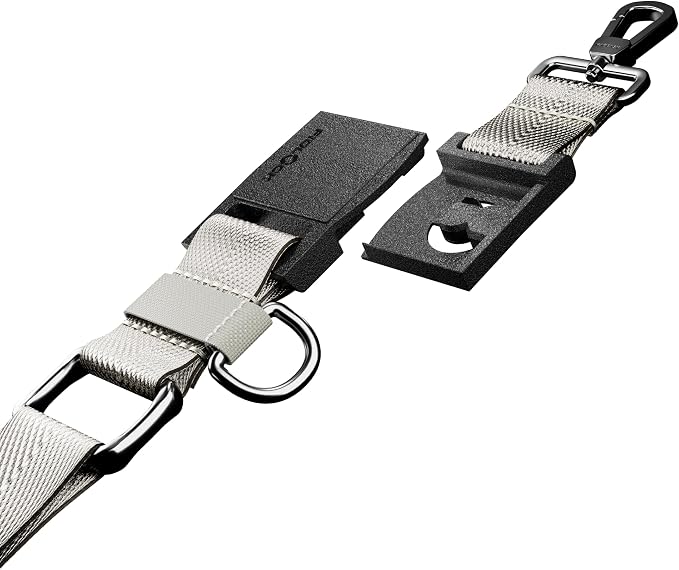 MAGEASY Universal Cell Phone Lanyard - Crossbody Phone Strap for iPhone 17 Pro Max & Most Smartphones, Magnetic Quick-lock System, for Men & Women | Utility (Starlight)