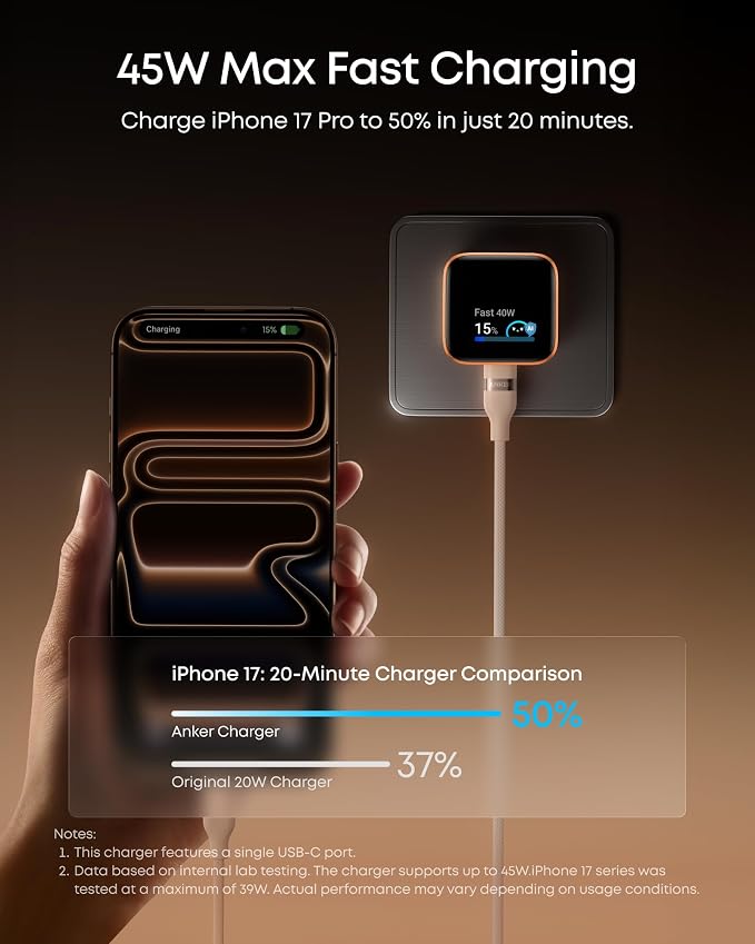 Wall Charger PD & USB-C to USB-C Cable (Bundle)