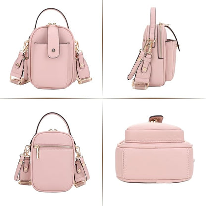 Mali+Lili Gail Vegan Leather Multi Compartment Crossbody Bag