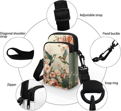 DISNIMO Small Crossbody Bags for Women Trendy Cross Body Cell Phone Shoulder Bags Purses with Adjustable Strap