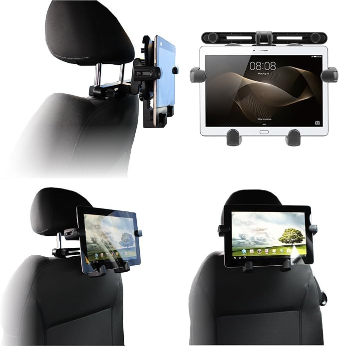 Navitech in Car Portable Tablet Head Rest/Headrest Mount/Holder for The Alldocube (Cube) T12 3G Phablet 10.1 Inch