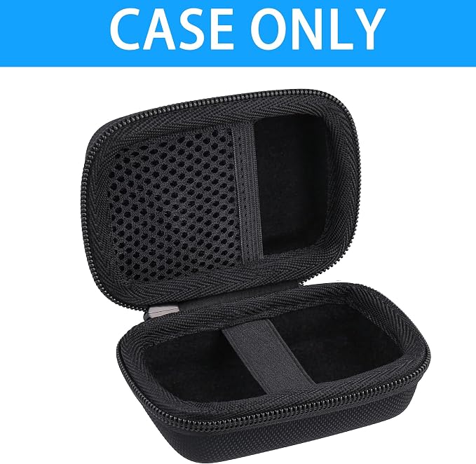 khanka Hard Case for Anker Nano 10000mAh 45W/A1665/A1664 Power Bank,Black | EVA Hard Shell, Easy Carry Handle, Secure Custom Fit for Anker Nano Power Bank, 10,000mAh Portable Charger, Case Only