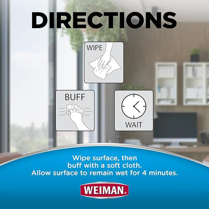 Weiman Disinfecting Electronic Wipes - Safely Clean Your Screen, Laptop, Computer, TV, Equipment-Electronic Cleaner Wipes
