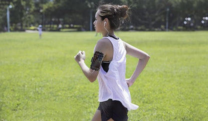 【Bone】 Run Tie Running Armband Phone Holder, Cell Phone Arm Band for iPhone 14 13 12 11 Pro Max Mini XS XR X 8 7 6 Plus Samsung Galaxy S10 S9 Smartphone (Combo Set/Black/ 6.3-7.5"+ 7.9-9.8"+ 9.8-14")