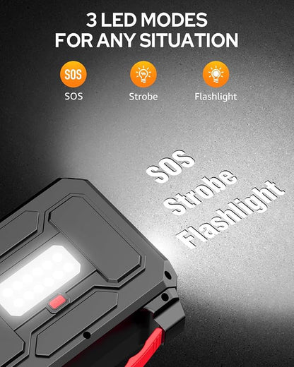 Apowking 146Wh Portable Power Station Bank 200W Peak(100W Rated) Solar Powered Power Bank with AC Outlet 110V, 39600mAh, USB QC3.0 Fasting Charging, LED Flashlights for Home Camping Emergency