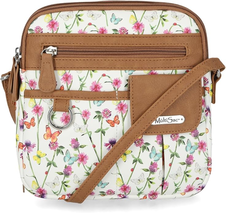 Multisac Women's MultiSac North South Mini Zip Around Crossbody