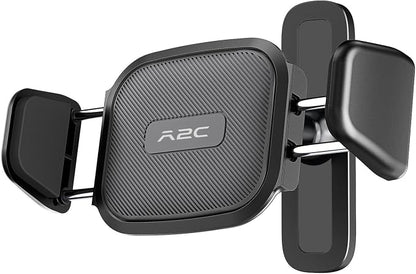 APPS2Car Magnetic Phone Holder for Gym, Aluminum Alloy Base and Joint 360 Adjustable, Compatible with 4.7-6.9" All Phones & Heavy Case, Grey