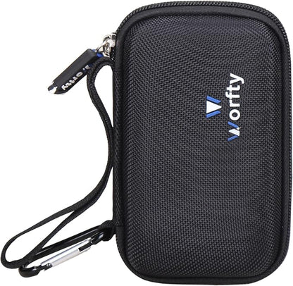 Case for TRKOY Magsafe Portable Charger(W5)/ Baseus Picogo Qi2.2 25W(E0028V00)/Qi2 15W Magsafe(PPKPC-1027G) - Travel Protective Carrying Storage Bag (Black)