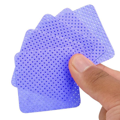 1200 PCS Lint Free Nail Wipes, Nail Polish Remover Pads Wipes, Lint Free Cotton Pads Wipes Non-woven Fabric Lash Glue Wipes, Soft Gel Nail Wipes Eyelash Extension Glue Wipes, Lash Glue Cleaning Pads