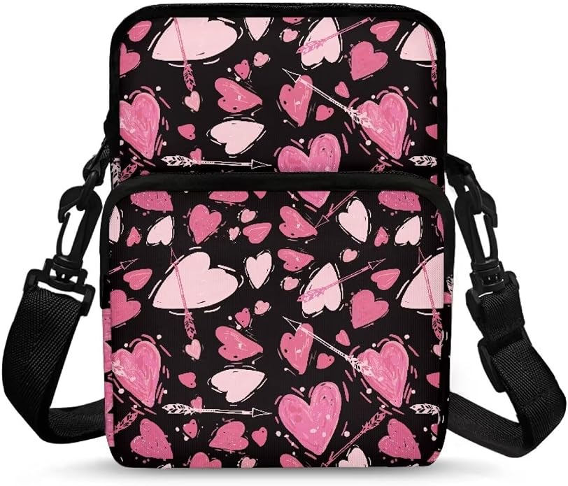 Men's Crossbody Bag, Small Cell Phone Wallet, Women's Shoulder Handbag, Travel Gym Bag