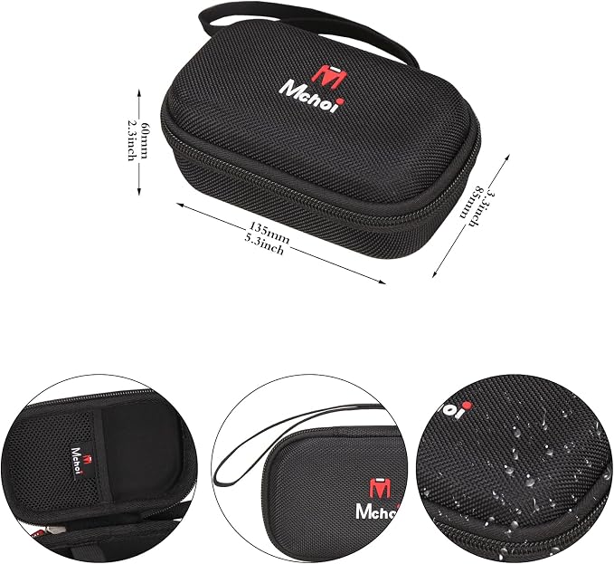 Mchoi Hard Storage case for Anker USB C Charger Block, 3-in-1 5,000mAh Portable Charger, Box Only