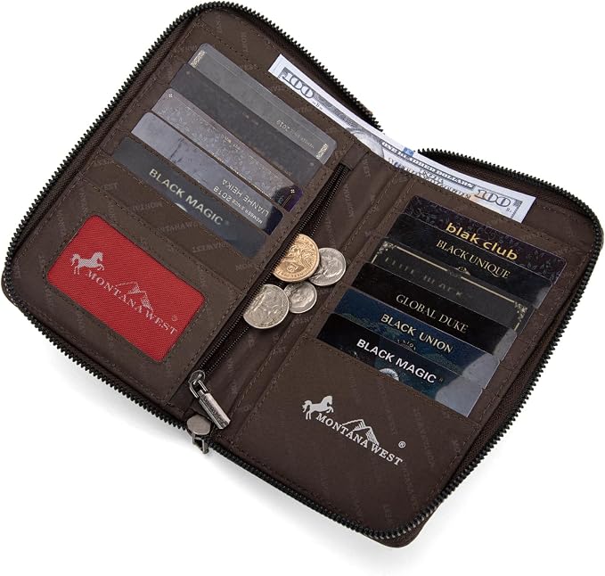 Montana West Small Crossbody Bags for Women Western Handbag with Cash Slots