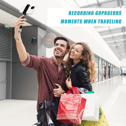 Mini Tripod for Webcam and Phone, 4-9 inch Metal Extendable Webcam Stand with Phone Holder, Tabletop Tripod