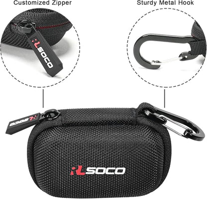 RLSOCO Carrying Case for Anker Nano Power Bank with Built-in USB-C Connector/with Built-in MFi Certified Lightning Connector Portable Charger - Black (Case Only)