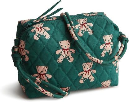 Vera Bradley Women's Premium Cotton Blake Crossbody Bag