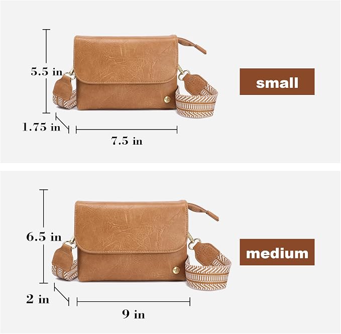 MINICAT RFID Blocking Small Crossbody Bags for Women Vegan Leather Mini Travel Purses Cell Phone Purse Cross Body Bag