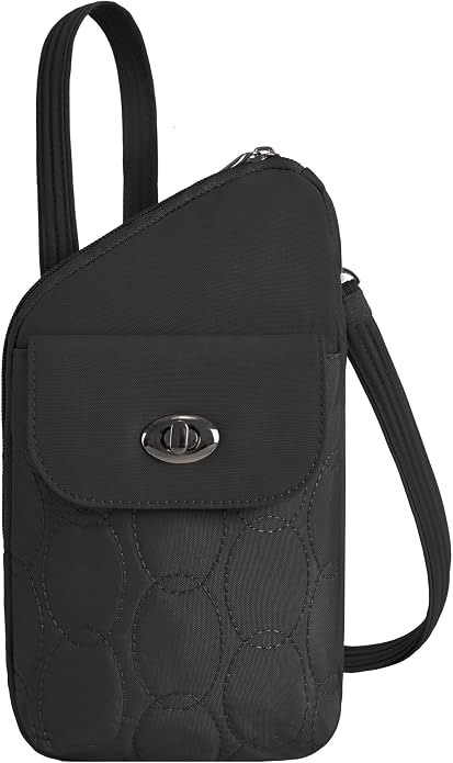 Travelon Anti-Theft Runways Slim Assymetric Crossbody