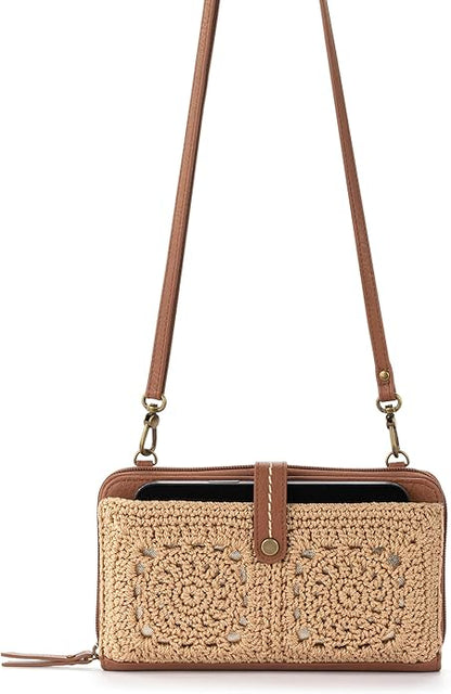 The Sak Iris Smartphone Crossbody Purse - Small Women's Cellphone Bag & Wallet For Everyday- Convertible Wristlet With Zipper