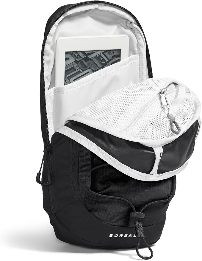 THE NORTH FACE Borealis SIing Bag | Crossbody Adjustable Strap, Water Repellent Finish, Multiple Compartments, Tablet Sleeve