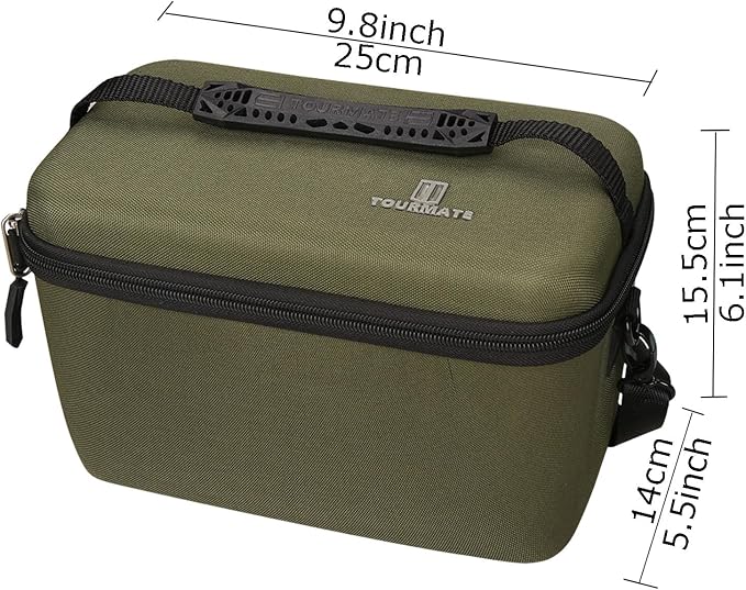 Tourmate Hard Storage Case for Anker PowerCore Reserve 192Wh Power Bank 60,000mAh LiFePO4 Portable Charger 60W Portable Power, Case Only (Army Green)