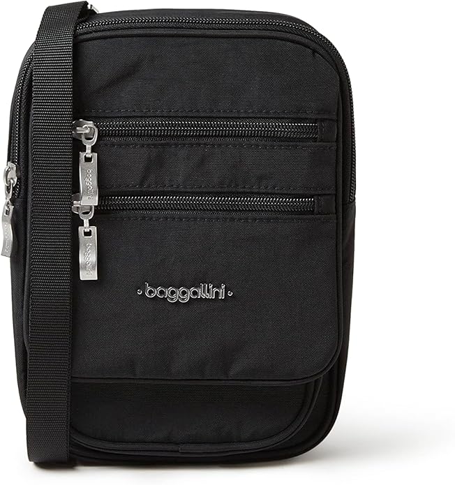Baggallini Journey Crossbody Bags for Women 9x6 Small Lightweight Travel Handbag W/RFID