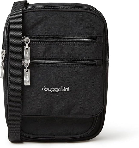 Baggallini Journey Crossbody Bags for Women 9x6 Small Lightweight Travel Handbag W/RFID