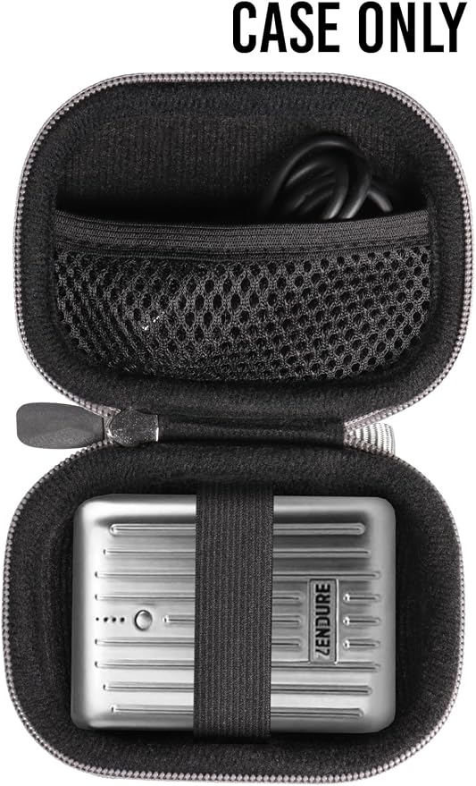 getgear Case for Zendure Power Bank, Mini Portable Charger (Tweed)
