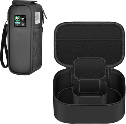 Tech Gear Protection Bundle: Carrying Case for Anker Prime Power Bank & Storage Bag Compatible with Meta Quest 3/2 VR Headset, All-in-One Organizer for Charging and Entertainment