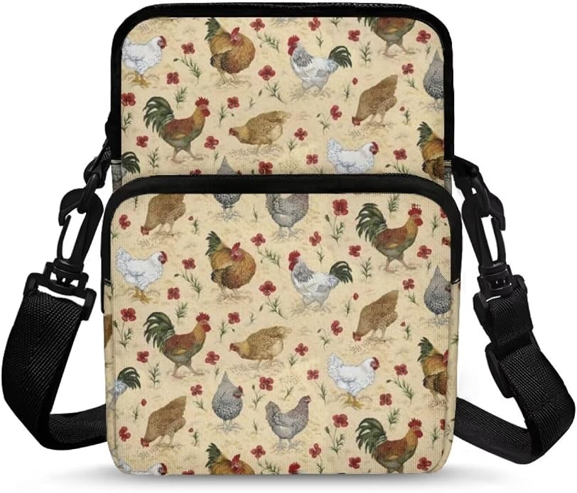 Men's Crossbody Bag, Small Cell Phone Wallet, Women's Shoulder Handbag, Travel Gym Bag